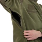 Куртка тактическая флисовая Zelart Tactical Scout Heroe 6003 размер 3XL (54-56) Olive - изображение 6