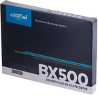 Dysk SSD Crucial BX500 500 GB 2,5" SATAIII 3D NAND (TLC) (CT500BX500SSD1) - obraz 5