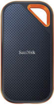 Dysk SSD SanDisk Extreme PRO 4TB 2.5" USB 3.2 Gen2 Type-C 3D NAND (TLC) Czarny/Pomaranczowy (SDSSDE81-4T00-G25) Zewnętrzny - obraz 1