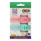 Набір текстових маркерів ZiBi Cute Pastel 4 шт (ZB.2701)