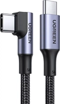 Кабель Ugreen US334 USB-C 2.0 алюминиевый 2 м Черный (UGR-70645)