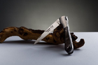 Нож карманный Fontenille Pataud, Vendetta-Guilloché, ручной работы, ручка из рога буйвола (VBBTG) - изображение 3