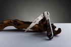 Нож карманный Fontenille Pataud, Vendetta-Guilloché, ручной работы, ручка из рога буйвола (VBBTG) - изображение 4