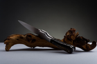 Нож карманный Fontenille Pataud, Vendetta-Guilloché, ручной работы, ручка из рога буйвола (VBBTG) - изображение 12
