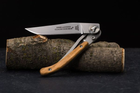 Нож карманный Claude Dozorme, Laguiole Liner Lock, ручка из оливкового дерева (1.60.142.89) - изображение 3