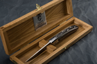Нож карманный Claude Dozorme, Le Thiers RLT, дамаск, ручка из светлого рога (5.90.320.63D) - изображение 15