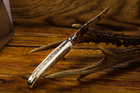 Ніж кишеньковий Claude Dozorme, Laguiole Classic, ручка з рогу оленя (1.60.140.79) - зображення 12