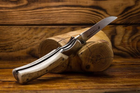 Охотничий складной нож Claude Dozorme, EOK Mister Blade, ручка из рога оленя (1.15.140.79) - изображение 5