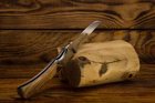 Охотничий складной нож Claude Dozorme, EOK Mister Blade, ручка из оливкового дерева (1.15.140.89) - изображение 5