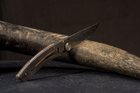 Ніж кишеньковий Claude Dozorme, LeThiers Liner Lock, дамаск, ручка з роги барана (5.90.142.37 D) - зображення 6