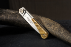Ніж кишеньковий Claude Dozorme, Corsica Liner Lock, ручка з роги барана (1.92.142.37) - зображення 11