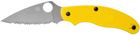 Нож Spyderco Salt UK Penknife LC200N Yellow - изображение 1