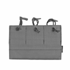 Магазинный подсумок Emerson Loop Panel Triple M4 Mag Pouch Серый 2000000095202 - изображение 3