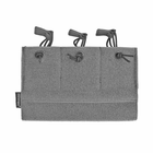 Магазинный подсумок Emerson Loop Panel Triple M4 Mag Pouch Серый 2000000095202 - изображение 4