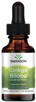 Swanson Ginkgo Biloba Liquid 29.6 ml (SW1176) - obraz 1