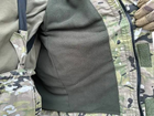 Мужской тактический костюм рип-стоп на флисе ВСУ Мультикам 20222170-54 9980 54 размер хаки (OPT-46001) - изображение 9