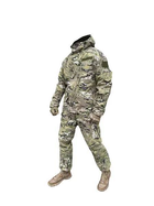 Чоловічий тактичний костюм ріп-стоп на флісі ЗСУ Мультикам 20222170-50 9978 50 розмір хакі (OPT-46001) - зображення 5
