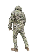 Мужской тактический костюм рип-стоп на флисе ВСУ Мультикам 20222170 9982 58 размер хаки TR_9982 - изображение 6