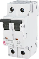 Автоматический выключатель 2p 2A 6kA "C" [2138708] ETIMAT 10-DC ETI