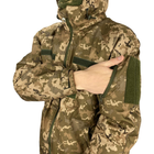 Костюм військовий зимовий Softshell ТТХ (Піксель) 62 (5XL), зріст 182 - зображення 9