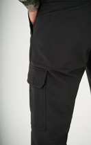 Тактические штаны UKM Софтшел 62 (3XL) черный прямые - изображение 7