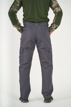 Тактические штаны UKM 54 (XL) серый прямые рип стоп - изображение 4