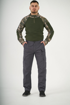 Тактические штаны UKM 54 (XL) серый прямые рип стоп - изображение 5