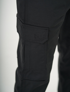 Тактические штаны UKM 52 (L) черный прямые рип стоп - изображение 3