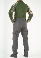 Тактические штаны UKM Софтшел 58 (XL) серый прямые - изображение 6