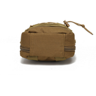 Тактична сумка через плече з системою Molle A30, Койот - зображення 6