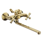 Смеситель для ванны MIXXUS PREMIUM RETRO GOLD-140 (MI5849)