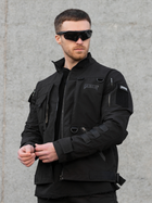Куртка тактическая BEZET 6300 L Черная (2000124675373) - изображение 6