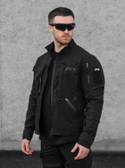 Куртка тактична BEZET 6300 XL Чорна (2000134560669) - зображення 4