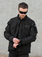 Куртка тактична BEZET 6300 XXL Чорна (2000134562496) - зображення 5