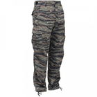 Брюки (Бавовна Ріпстоп) BDU - Cotton Ripstop Helikon-Tex Tiger Camo L/Regular - зображення 1