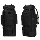 Тактичний рюкзак Armour Tactical Max 100 Oxford 800D 100 л Чорний - зображення 3