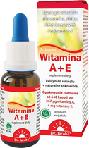 Witamina A+E Dr. Jacob's 20 ml 640 kropli (DJ902) - obraz 1