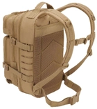 Військовий рюкзак тактичний Cooper Lasercut medium Brandit 25л, Койот - зображення 2