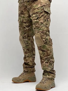 Військові тактичні штани мультикам з наколінниками, розмір XL - зображення 3