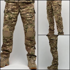 Военные тактические штаны мультикам с наколенниками, размер 3XL - изображение 2
