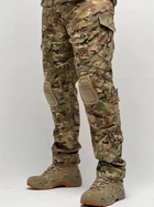 Військові тактичні штани мультикам з наколінниками, розмір 2XL - зображення 3