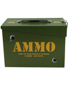 Ящик металевий KOMBAT UK Ammo Tin 20x15x10см, Ящик металевий, 20x15x10см - зображення 4