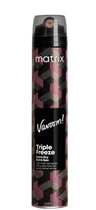 Лак-спрей экстремально сильной фиксации для подвижной укладки Matrix Vavoom Triple Freeze Extra Dry, 300 мл