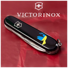 Нож Victorinox Spartan Ukraine Black "Голуб Миру Жовто-Блакитний" (1.3603.3_T1036u) - изображение 2