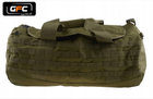 Військово-рюкзак-баул GFC Tactical Оливковий 56 л - зображення 1