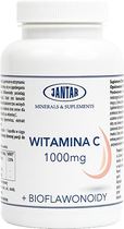 Вітамін C Jantar 1000 мг + біофлавоноїди 90 к (JAN410) - зображення 1