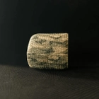 Маскувальна камуфляжна збройова стрічка, клейка, еластична, кінезіо тейп Ліс - зображення 1