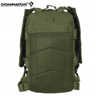 Тактичний військовий рюкзак сумка ранець Dominator 30 л оливковий - зображення 10