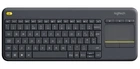 Клавиатура беспроводная Logitech K400 Plus Black UA (920-007145)