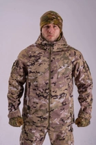 Тактична куртка Softshell DEMI SM Group размер L Мультикам - зображення 1